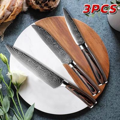 Set di coltelli da cucina da 3 pezzi Coltello da chef giapponese