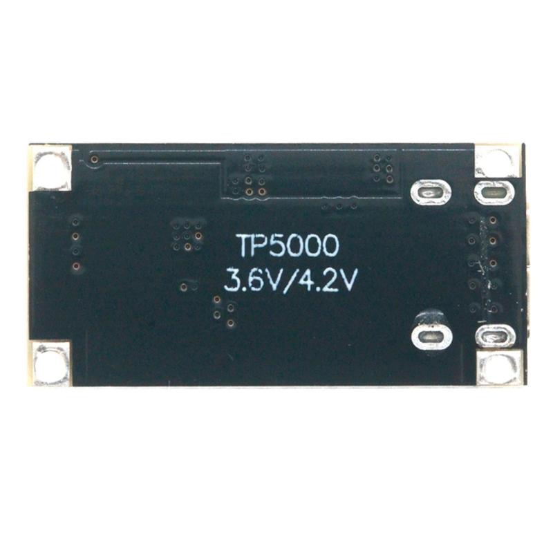 TP5000 2A Charging Power Supply Board for DIY Projects and Prototyping with Multiple Safety  LED Indicator