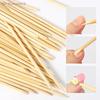 {Summer2}100Pcs Wood Manicure Sticks For Cuticle Pusher 5-Sizes Double Headed Cuticle Removal Wood Nail Dead Skin Peeling Tools