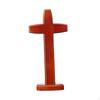 Stående träkors Träskulptur Religiös gåva Skrivbordsutsmyckning för Thanksgiving Bänkskiva