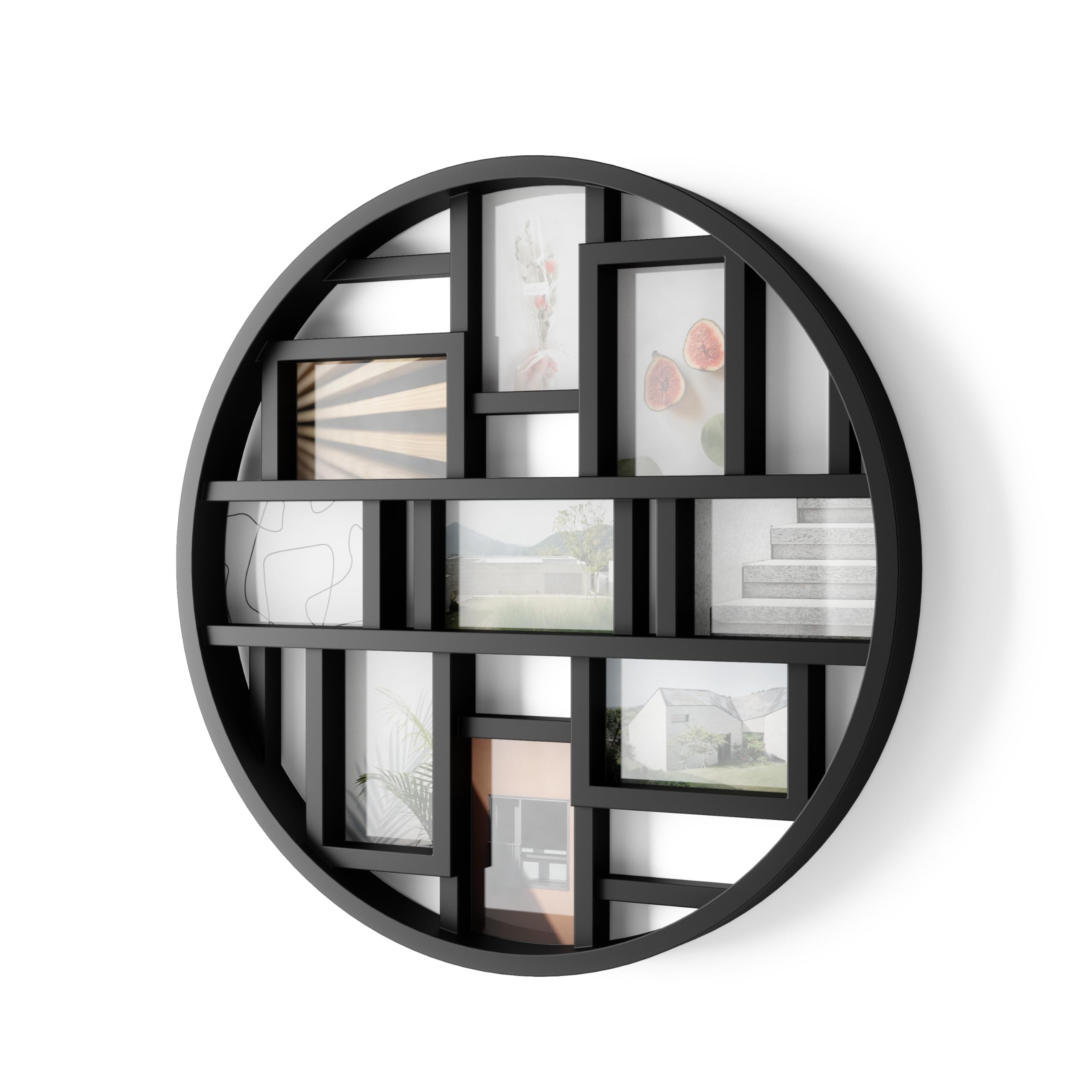 

Photo Frame LUNA Black Multi Photo Display [Umbra] 9-Sided чёрный