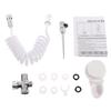 4 Pieces Abs Dental Spa Water Jet Flosser Oral Irrigator Teeth Toothbrush Easy Diy Installation Movable Toothpick Kit Cleaner
