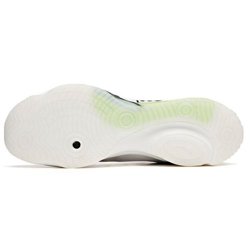 Anta Men Low-top Running Shoes White Black 112035518A-2