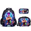 Dreiteiliges Set für Kinder Schultasche Brottasche Federtasche Unbesiegbar Wreck-It Ralph Animations-Aufdruck