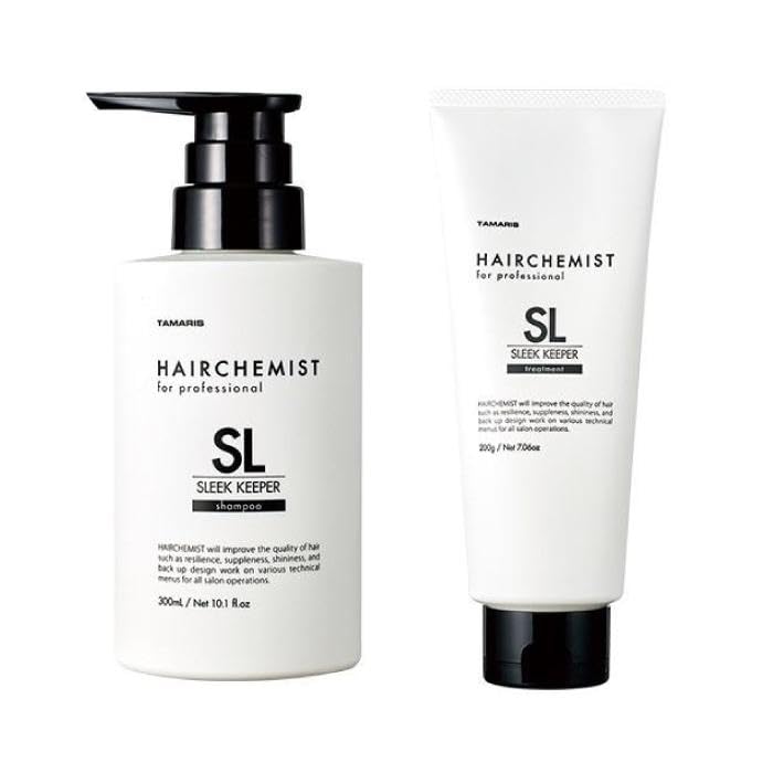 

Tamaris Hair Chemist Sleek Keeper Shampoo 300ml Sleek Keeper Treatment 200g Set