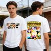 Summer Kenny McCormick South Park Double Sided Tshirt Funny Cartoon Anime Peripheral Print Crew Neck Short Sleeve Cotton TShirt
