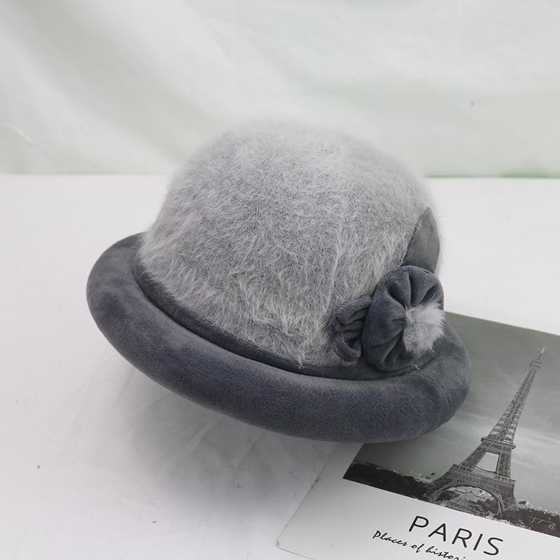 Adjustable Autumn and Winter Warmth Elderly Men's and Women's Knitted Hat Gift Cap