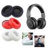 Fashion Headband Cushion Replacement Earpads Protein Leather Ear Pad For Studio Professional DETOX Headphone Repair