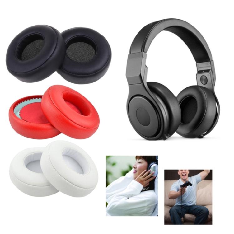 Fashion Headband Cushion Replacement Earpads Protein Leather Ear Pad For Studio Professional DETOX Headphone Repair