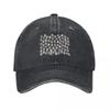 Mahjongg game tiles design on blue color Baseball Cap fun hats Custom Cap hats on offer Kids Hat Caps For Women Unisexs