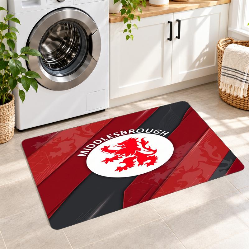 Flannel Kitchen Mat Middlesbrough Soft Area Rug Non Slip Floor Carpet Home Decoration