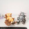 2026 New Recliner Cat Dog Animal Resin Decoration for Home Office Healing Desktop Gift Decoration Decorative Car Model Ornaments