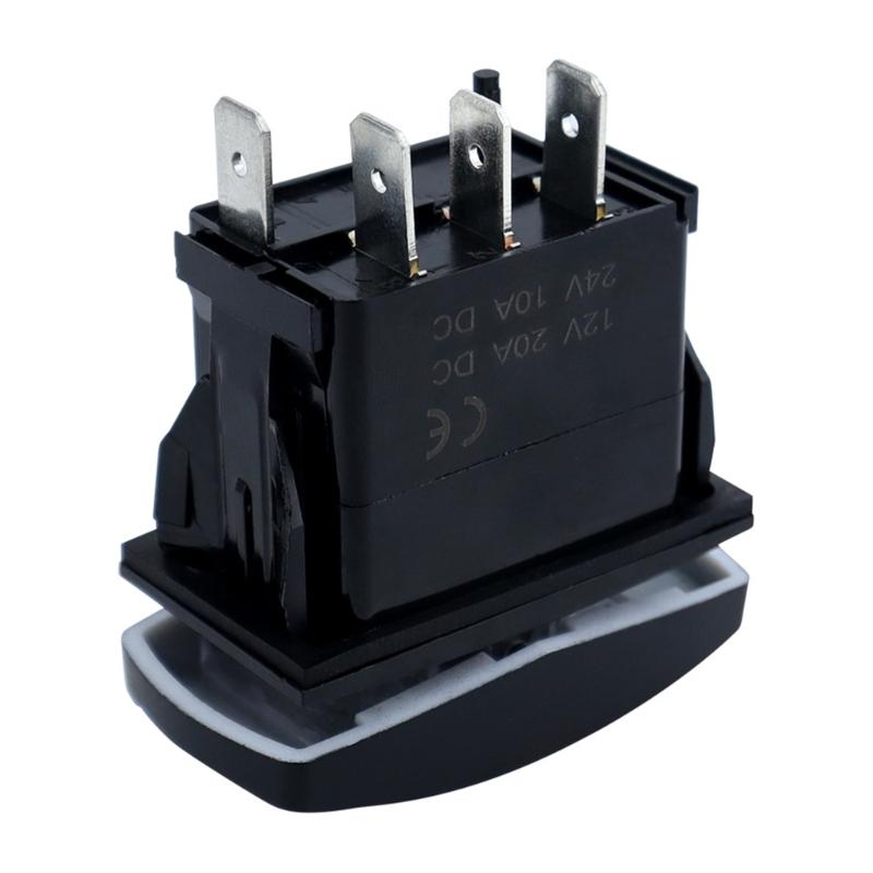 Turn Signal Switch with Flasher Relays Kit ON Off ON Rocker Switches for ATV Motorcycle Universal Motor Internal Switch