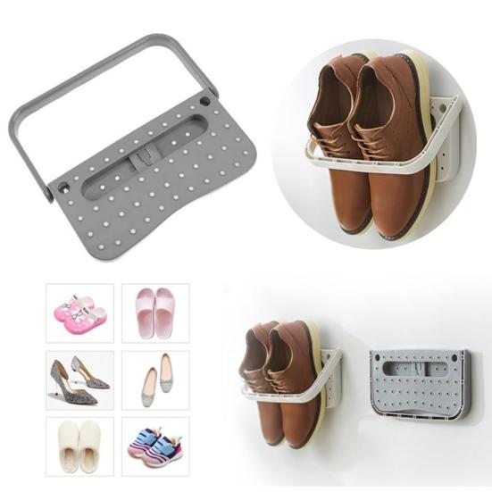 

Настенная полка для хранения обуви, складная полка, органайзер для спальни и ванной комнаты