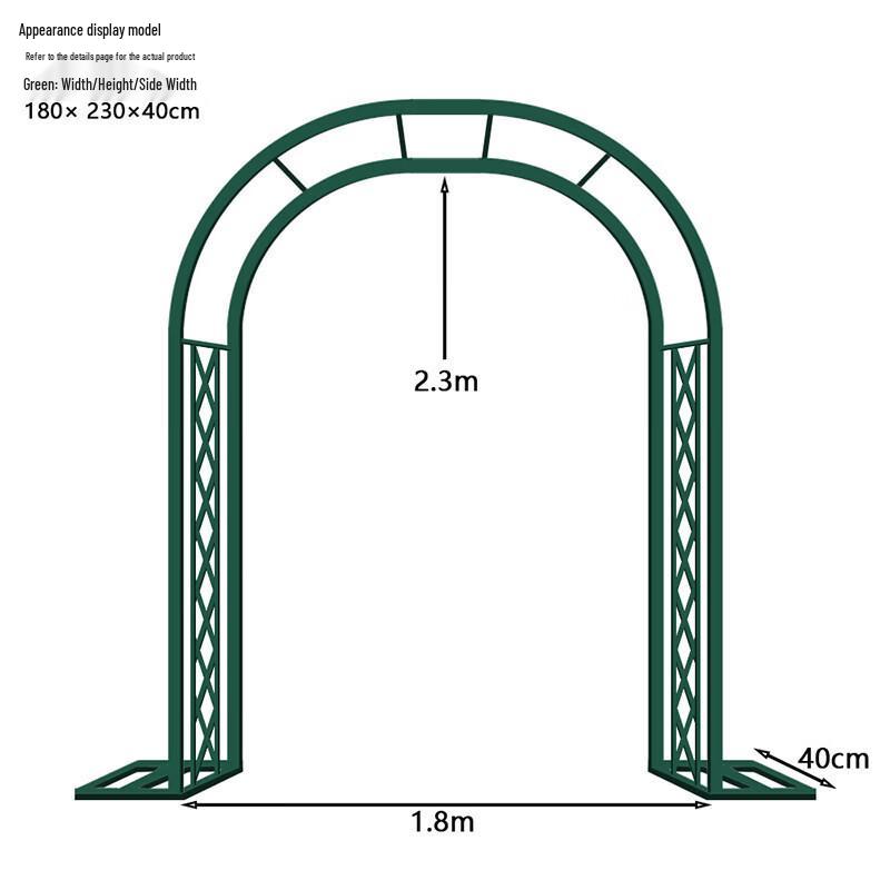 Железная садовая арка в европейском стиле, цветочница
