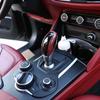 ABS Carbon Style Car Interior Gear Shifter Knob Frame Cover Trim For Alfa Romeo Stelvio Giulia 2017- Interior Accessories