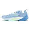 LiNing Flash 10 Bounce Technologie Lichtgewicht Rebound Stabiliteit Ondersteuning Antislip Ademend Laag Uitgesneden Basketbalschoenen Heren sneaker Aurora-Blauw ABAU021-4