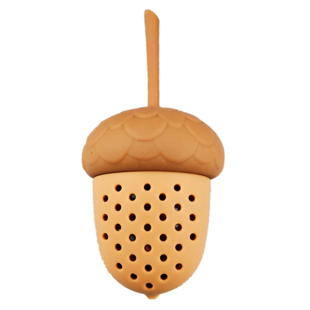 Acorn Mini Tea Filter, Silicone Tea Leak, Tea Filter, Pine Cone Tea Maker, Silicone Tea Maker