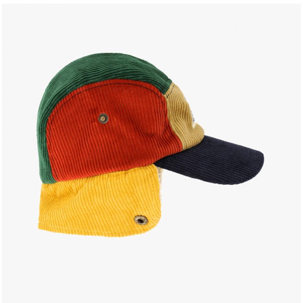 Bobo Choses Mr. Pencil Corduroy Winter Ear Muff Cap B225ai033