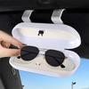Car Sun Visor Glasses Case Pressure Cover Storage Box Auto Accessories For Honda Mugen Power Civic Accord Odyssey Jazz Spirior