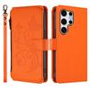 Crossbody Butterfly Flower Flip Leather Wallet Phone Case For Samsung Galaxy S25 Ultra S24 Plus S23 A06 A16 A26 A36 A56 A55 5G