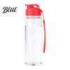 Leak-proof Water Bottle Sports Bottle with Flip Lid And Lanyard Portable PET Office Daily Jug Cup Lightweight Fitness Jug for Gym School Students