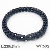 Trendy Minimalist Dragon Bone Chain Titanium Steel Bracelet