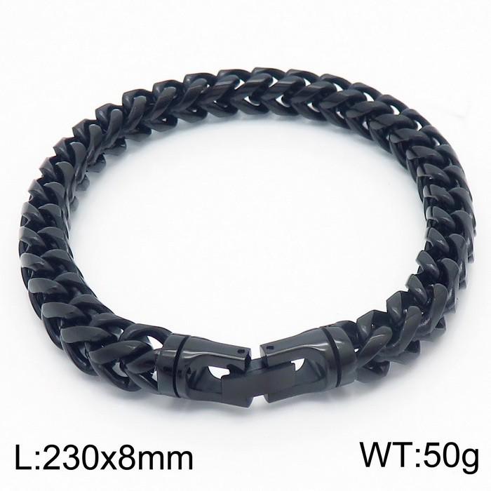 Trendy Minimalist Dragon Bone Chain Titanium Steel Bracelet