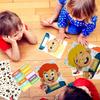 Montessori Emotions Learning Toy - 12 Emotion Cards & DIY Face Puzzle, Educational Game for Kids 3+ Years, Creative Gift for Boys and Girls