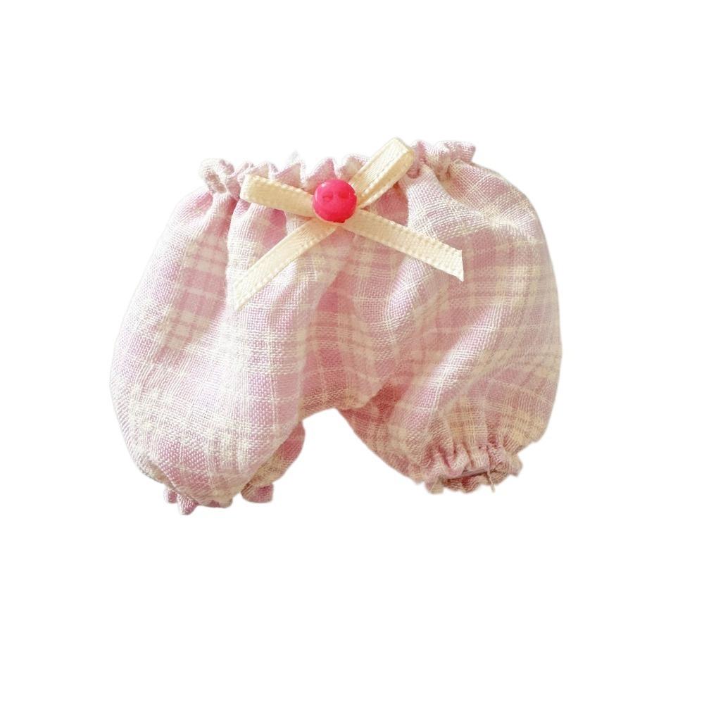 Small Fresh Cute Style Doll Clothes 10-15Cm Cotton Doll Shorts Doll Pants Handmade Doll Clothes Pants Accessories