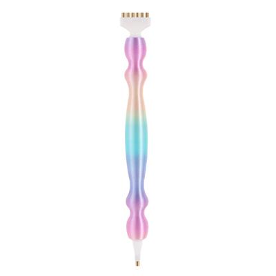 Replacement Pen Heads 5D Diamond Painting Pen Kit Embroidery with Multifunctional Plastic Threaded Tips Point Drill Pens