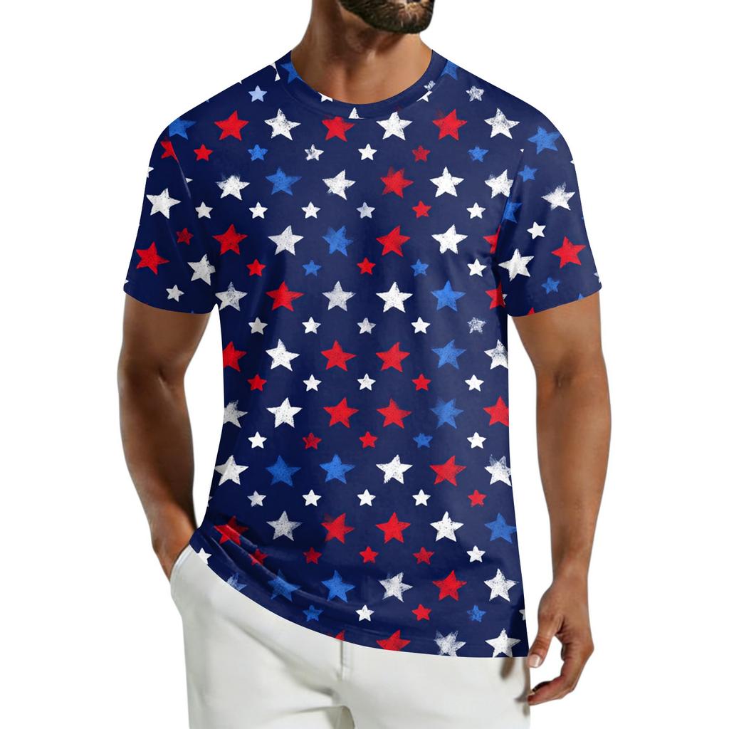 Men's Casual Lightweight Short-Sleeve T-Shirt