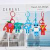 67 Keychains Cartoon Brainrot Keychain Hanging Ornament for Bags Party Favors Gift Six Seven Keyring Hanging Pendants