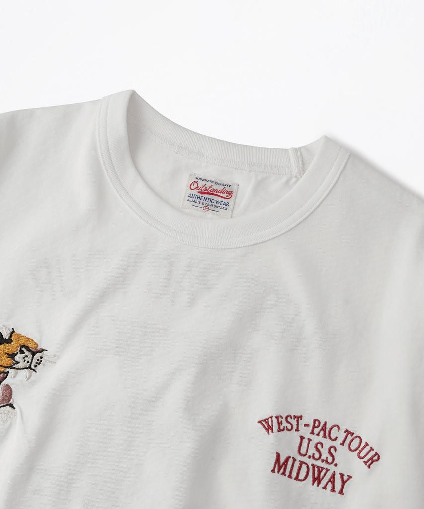 OUTSTANDING Mil Series Tee(Mid Way)_Off White