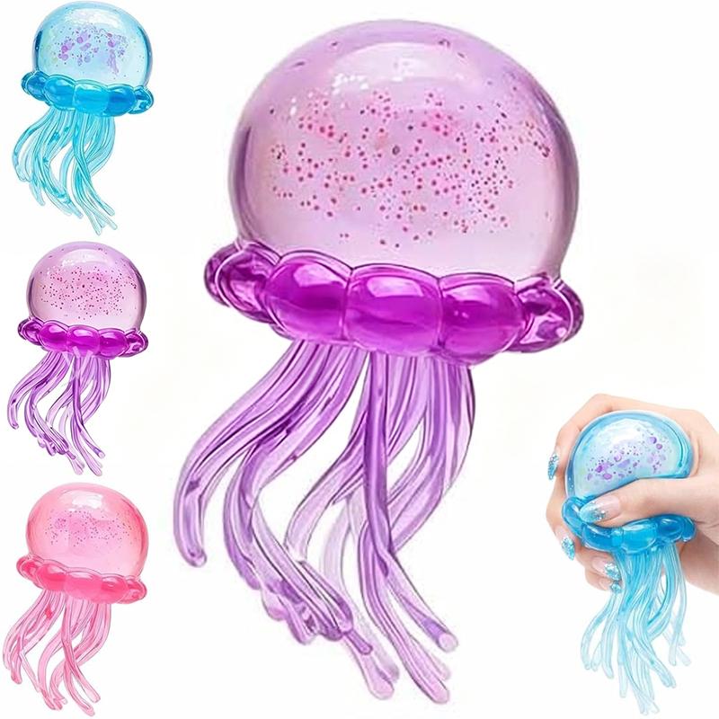 Nee Doh Jelly Hops Oktopus Fidget Spielzeug Squishy Wasser Weich Stressabbau Ornament für Zuhause Kinder Basteln
