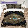 The Eye of Horus Pattern Bedding uilt Set uilt Cover Pillowcase Home Decoration Birthday Gift (1 * duvet cover + 2 * pillowcase  without core)109