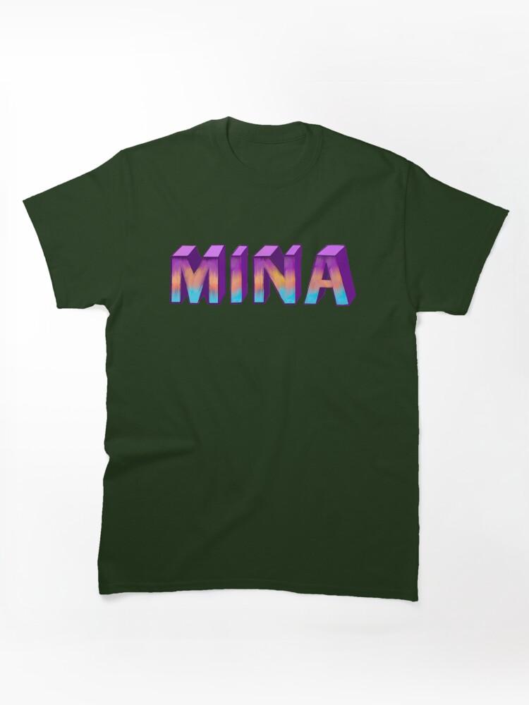 Mina the Hollower Top 10 best personalised gifts 2022 - Mina version2 - personalised,personalized custom name in ombre Classic Unisex T-Shirt