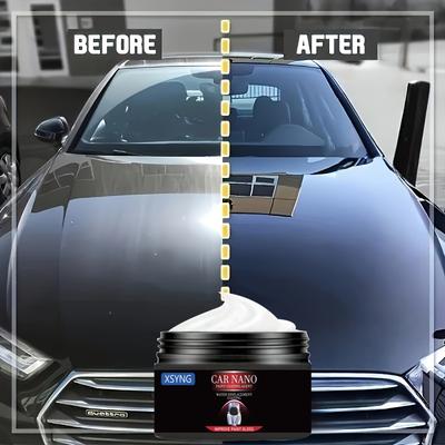 Crema protectora con recubrimiento nanocerámico definitivo: máxima protección para la pintura automotriz y tratamiento hidrofóbico, recubrimiento cerámico automotriz, resistente al agua.