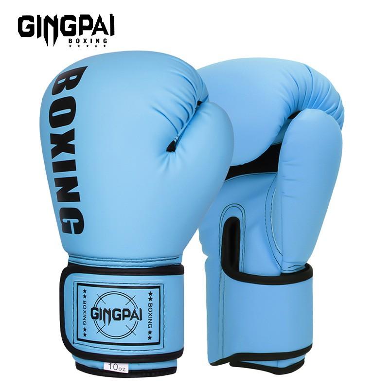 Professional Boxing Gloves Adults Kids Training Punching Bag MMA Muay Thai Sparring PU Leather 6oz-14oz