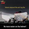 Universal Anti-Fog, Rainproof High-Definition Helmet and Car Window Film Sticker