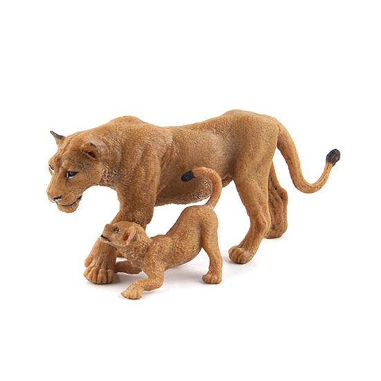Simulation Lion Animal Action Fugurine Model Home Decor Educational Kids Toy