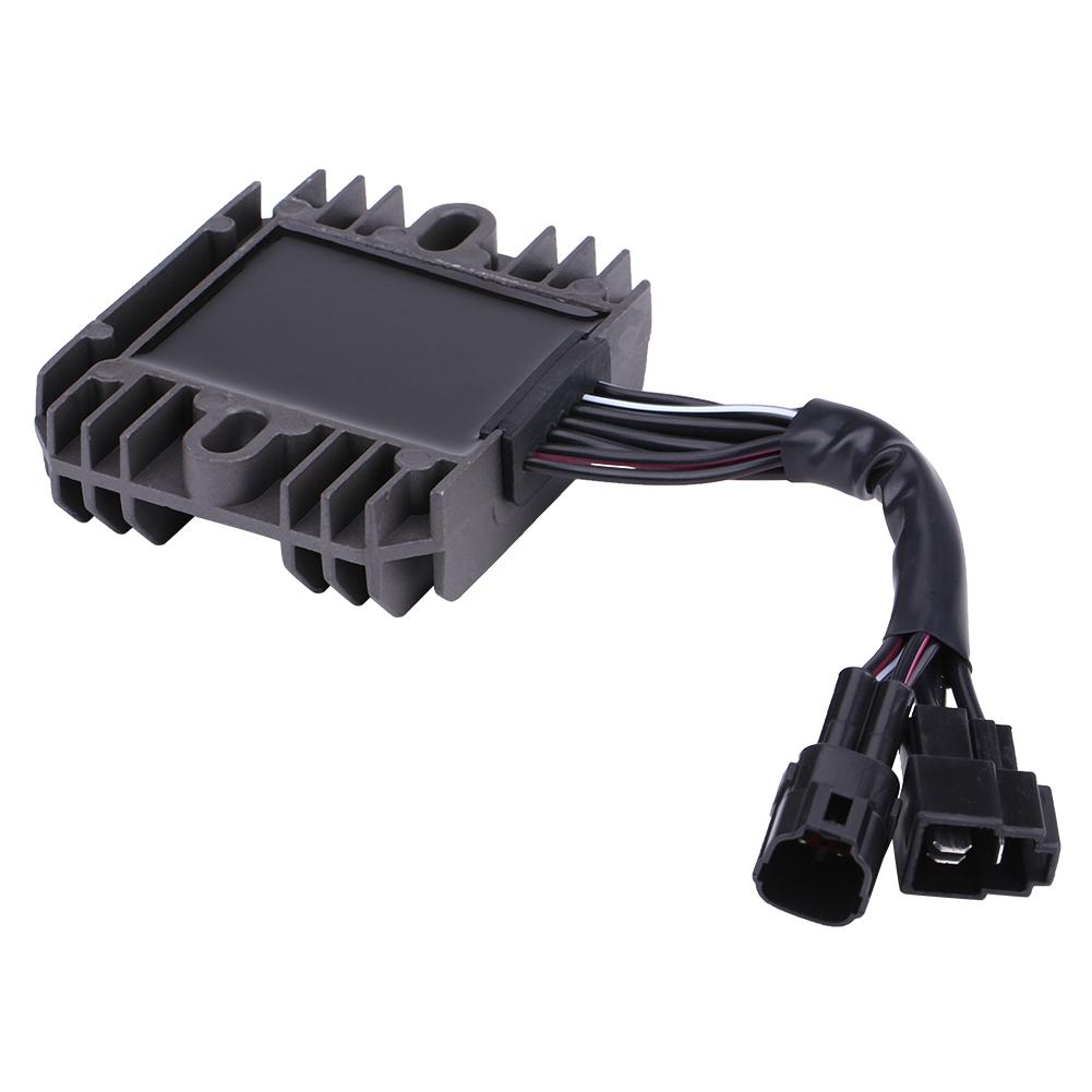 Voltage Regulator Rectifier, Heavy Duty Metal Construction with Heat Sink Fins, Plug and Play, Fit for  R 600 750 2006-2013
