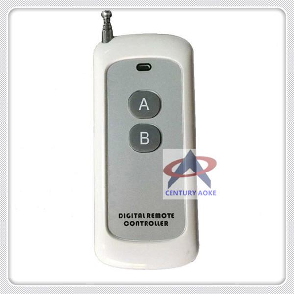 High Power 1000m Dual-Button Remote with Fixed & Learning Code, 315M/433M No