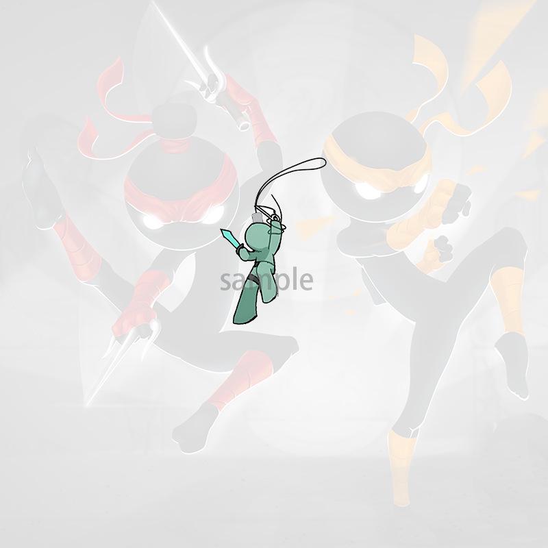 Přívěsek Chai Stickman: Fanouškovský mobilní přívěsek Alan Becker pro studenty