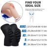 1Pair Kidsyouth Thick Sponge Knee Pads Elbow Sleeves Guard Collision Avoidance Sport Protective Kneepad Skate Soccer Basketball
