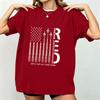 Women's Casual Short Sleeve T-Shirt Crew Neck Loose Fit Letter Print Fashion Top Comfortable Everyday Wear