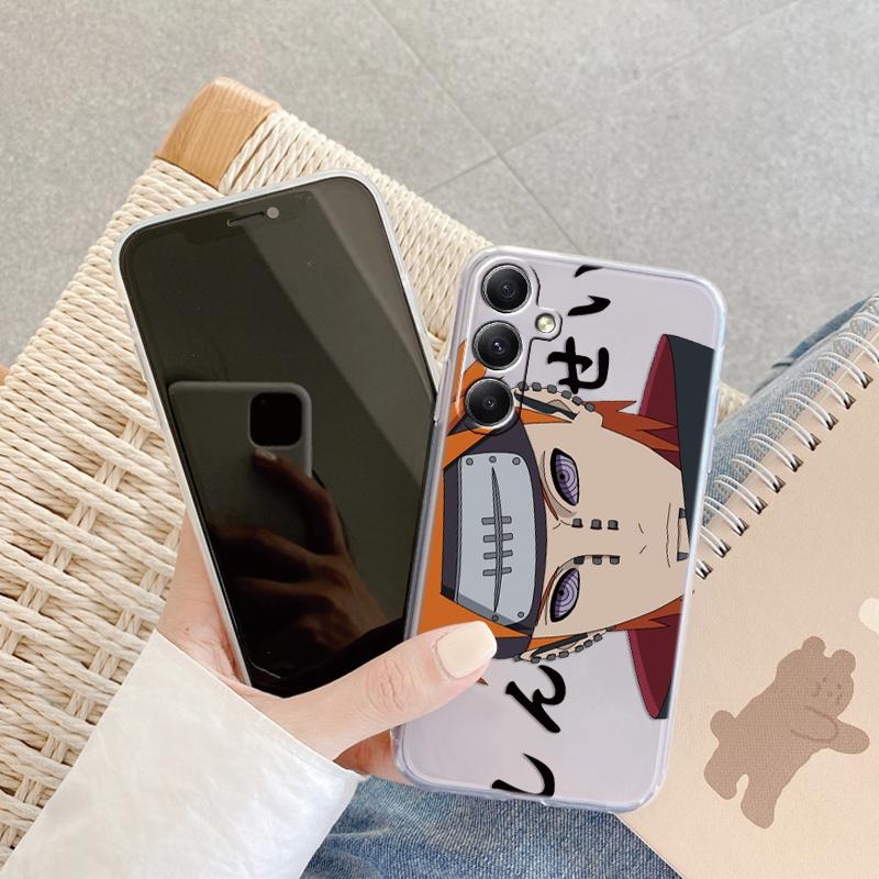 

М який прозорий силіконовий чохол Cool Anime для Xiaomi Redmi Note 13 14T 15 Samsung A55 A35 M35 S24 FE iPhone Huawei Honor Camera Protective Shockproof Cover iPhone 15 Plus