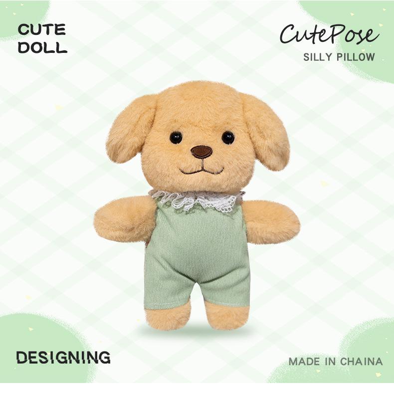 Little Red Book Cute Poodle Doll Plush Comfort Toy for Children