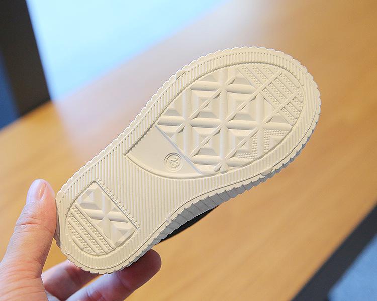 2025 Kids' High-Top Canvas Sneakers: Non-Slip, Soft Sole Casual Shoes for Boys and Girls