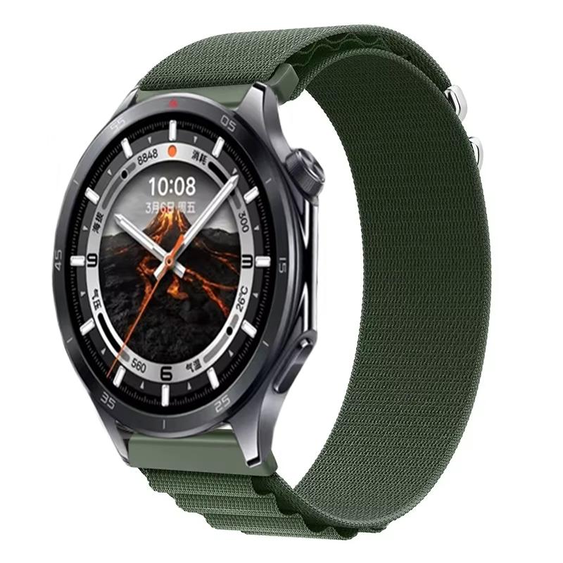 20mm 22mm Alpine Loop Nylon Strap forWatch 4 Pro/X2/X3 Sport Bracelet for OnePlus Watch 3 46mm/2/2R Replaceable Watchband